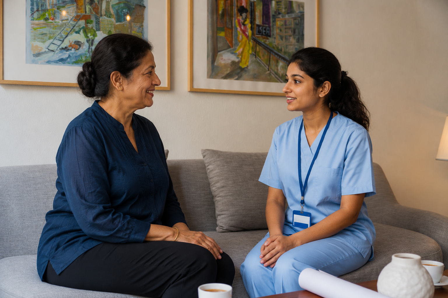Professional counseling for senior wellness