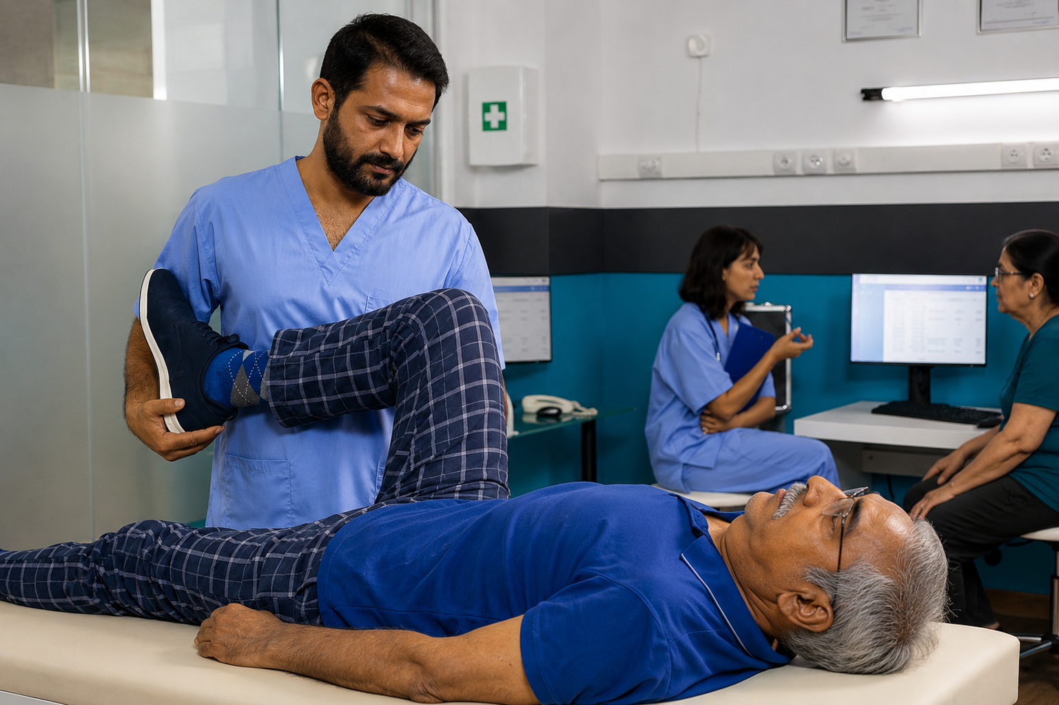 Orthopedic knee and hip replacement recovery care