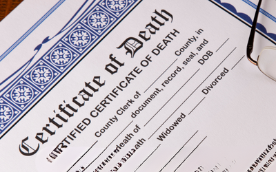 Legal documentation, doctor certificates and death registration assistance
