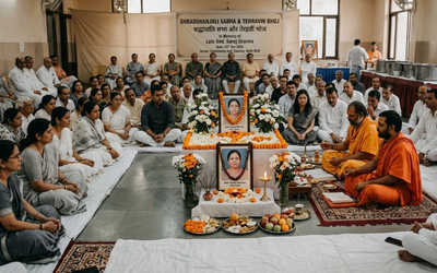 Traditional puja materials, priests and customized ritual setups